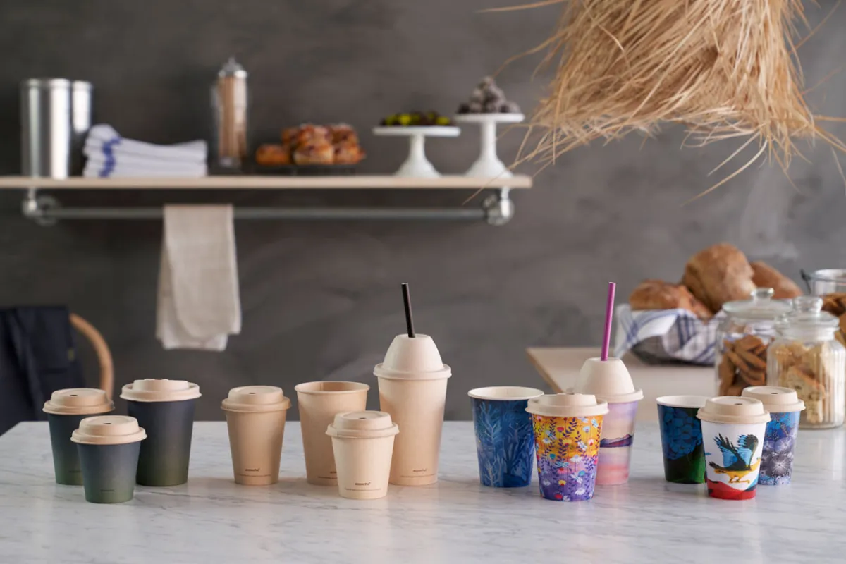 Pappbecher Und -Gläser>DUNI Urban Kaffeebecher 24 cl Weiß