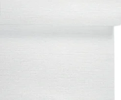 Tischläufer>DUNI Velviq® Tête-à-Tête-Tischläufer 0,4 X 24 m Weiß