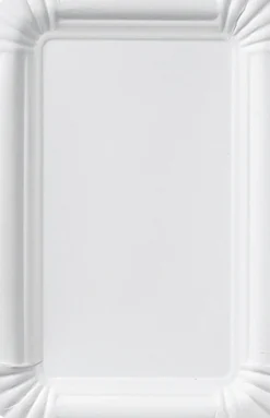 Pappteller- Und Schalen>DUNI Wurstteller 13 x 20 cm Weiß